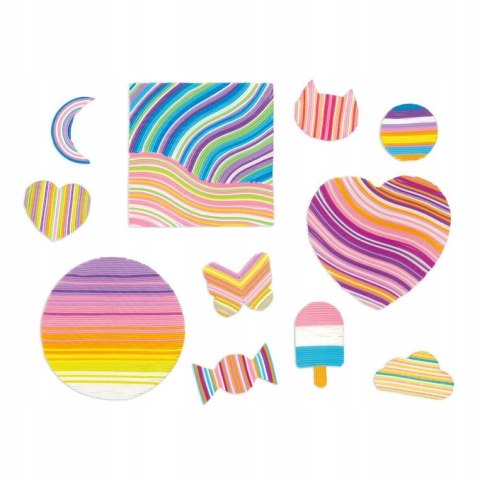 Zestaw Kreatywny Sznurki Rzemieślnicze Scoubidou Dekoracje 8+, Janod J07723