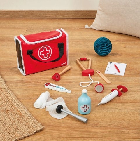 Zestaw Lekarza Lekarski Drewniany Janod Lekarz