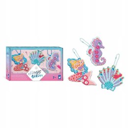 Zestaw do Tworzenia Breloczków Malowanie Diamentami Magiczny Ocean 7+ Janod