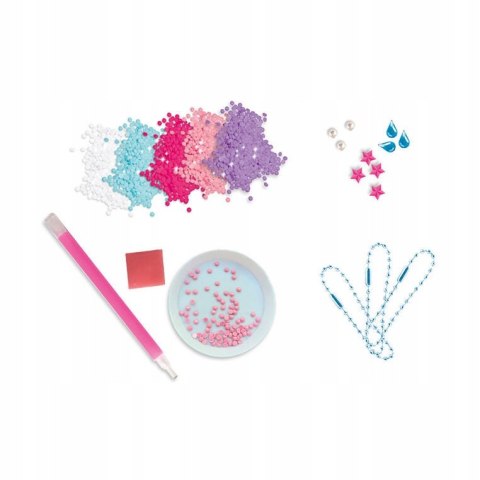 Zestaw do Tworzenia Breloczków Malowanie Diamentami Magiczny Ocean 7+ Janod