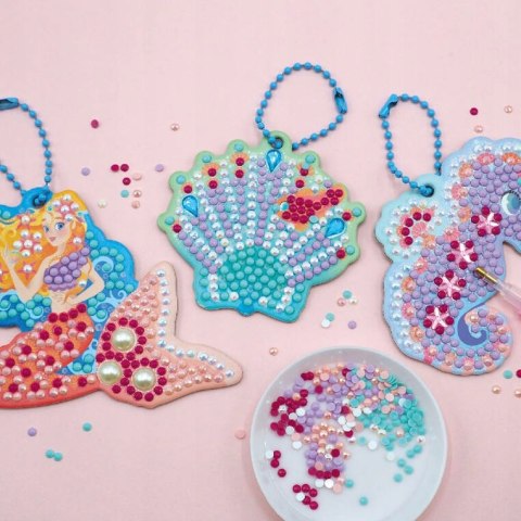 Zestaw do Tworzenia Breloczków Malowanie Diamentami Magiczny Ocean 7+ Janod