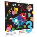 Zestaw kreatywny Okrągłe naklejki Wyklejanie My arts & crafts 3+ Janod