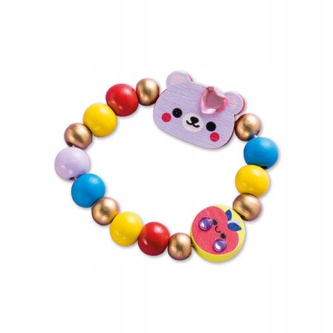 Zestaw kreatywny do tworzenia biżuterii z drewna Piękny las 4 lata+ Janod