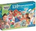 110 Eksperymentów laboratorium 50720 dla dzieci +8 lat Clementoni