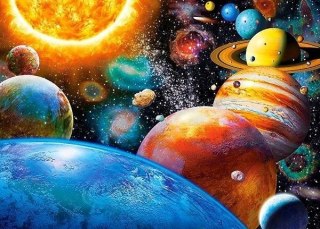 Castorland Planety i ich księżyce Kosmos Puzzle 180 elementów 7+
