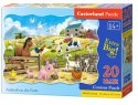 Castorland Zwierzęta na Farmie Puzzle Maxi 20 elementów 4+