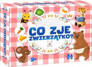 Gra Edukacyjna Co zje zwierzątko? Kangur Gra dla Trzylatka 3+