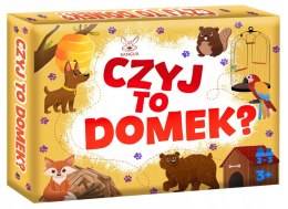 Gra Edukacyjna Czyj to domek? Kangur Gra dla Trzylatka 3+