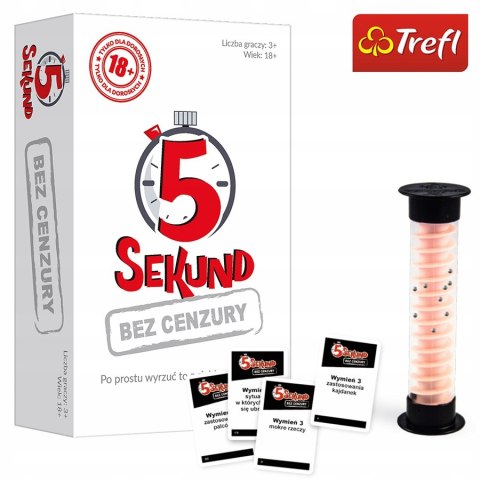 Gra Imprezowa 5 sekund bez cenzury Trefl Towarzyska
