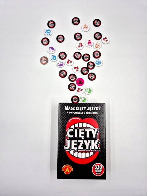 Gra planszowa Cięty Język Alexander 18+ gra towarzyska imprezowa