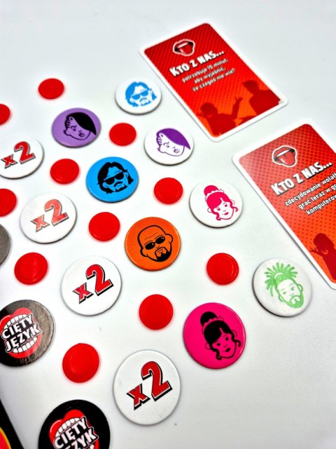 Gra planszowa Cięty Język Alexander 18+ gra towarzyska imprezowa