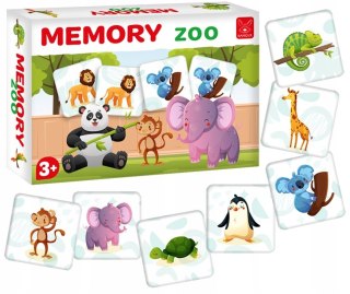 Gra planszowa Memory Zwierzątka w Zoo Kangur Pamięć Memos 3+