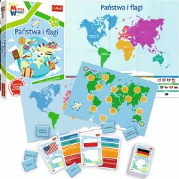 Gra planszowa Państwa i flagi Trefl Mistrz Wiedzy