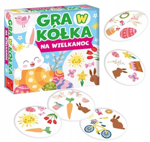 Gra w kółka na Wielkanoc Kangur Karciana