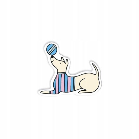 Janod 10 ozdób z termokurczliwego plastiku Koty i psy do wykonania samemu