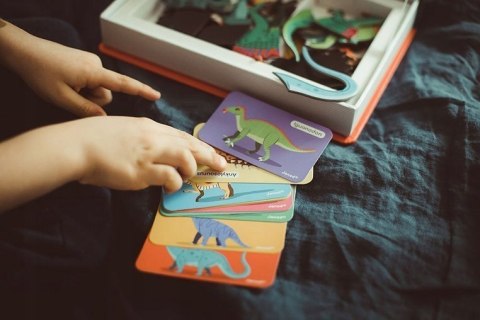 Janod Magnetyczna Układanka Dinozaury Dinusie