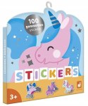 Janod Naklejki wielorazowe 100 szt. Jednorożce 3+