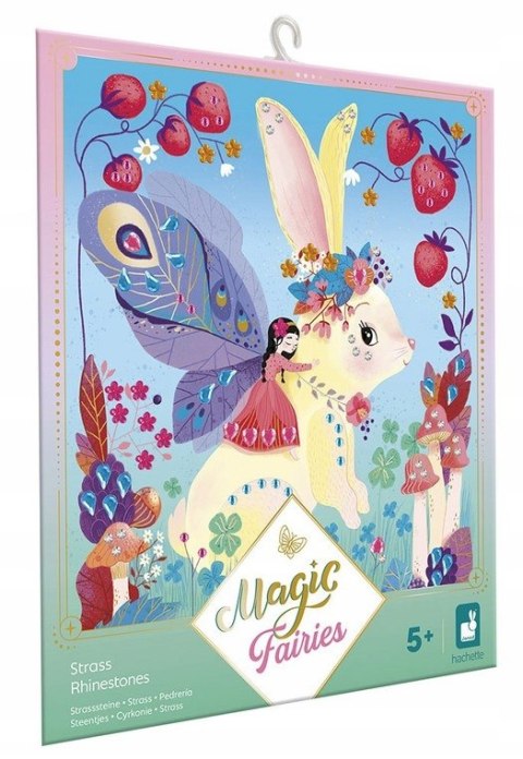 Janod Zestaw artystyczny Czarodziejskie cyrkonie Wróżki Magic Fairies 5+