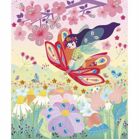 Janod Zestaw artystyczny Czarodziejskie cyrkonie Wróżki Magic Fairies 5+