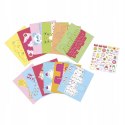 Janod Zestaw kreatywny 12 pudełek z papieru kawaii do wykonania samemu 7+
