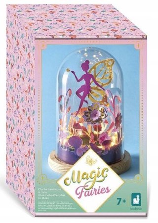 Janod Zestaw kreatywny Lampka Tajemniczy ogród Wróżki Magic Fairies 7+