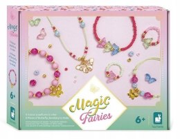 Janod Zestaw kreatywny biżuteria z motylami Wróżki Magic Fairies 6+