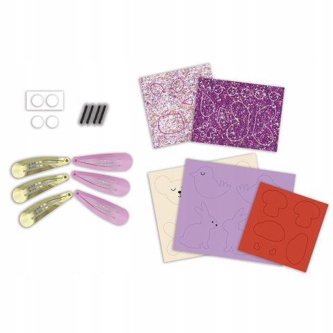 Janod Zestaw kreatywny do tworzenia biżuterii Spinki do włosów Ogród 5+