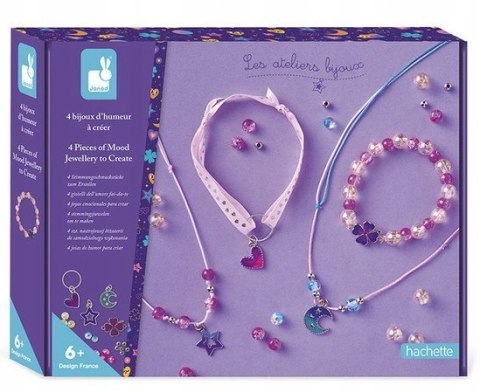 Janod Zestaw kreatywny z zawieszkami zmieniającymi kolor 6+