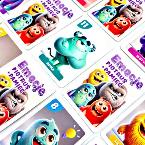 Karty Piotruś + Pamięć Emocje Alexander Gra Karciana