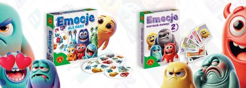 Karty Piotruś + Pamięć Emocje Alexander Gra Karciana