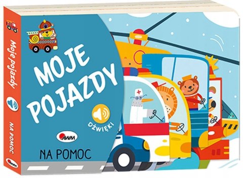 Książeczka dźwiękowa Moje pojazdy Na Pomoc