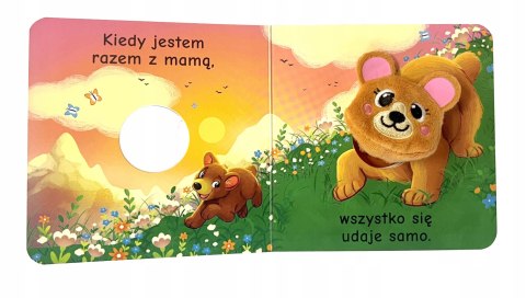 Książeczka z Pacynką Kocham cię Mamo Elżbieta Korolkiewicz