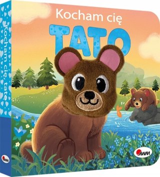 Książeczka z Pacynką Kocham cię Tato