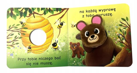 Książeczka z Pacynką Kocham cię Tato