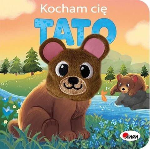 Książeczka z Pacynką Kocham cię Tato
