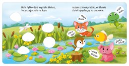 Książka Dźwiękowa Łąka Wesołe dźwięki Sensoryczna