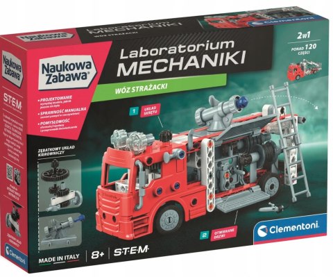 Laboratorium Mechaniki Straż Pożarna 50245 Clementoni Wóz Strażacki