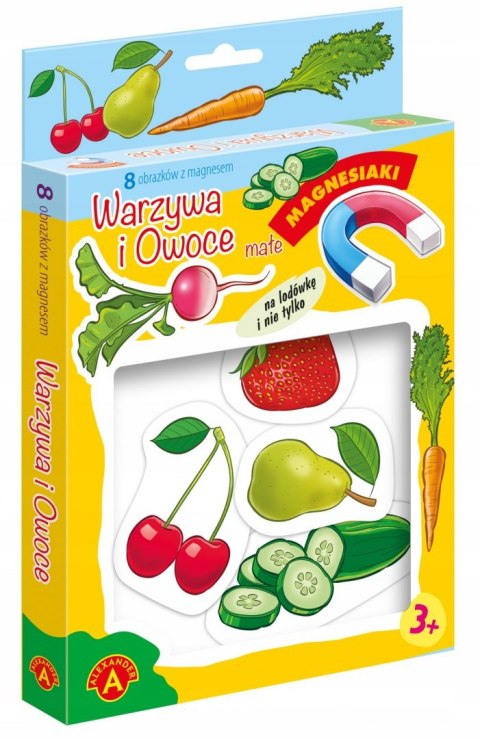 Magnesiaki Małe Owoce i Warzywa Magnesy Alexander