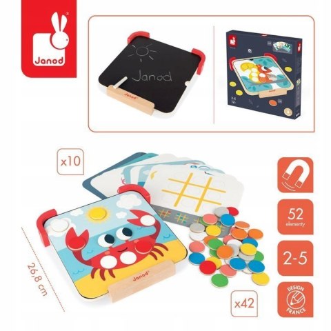 Magnetyczna Tablica Uczę się kolorów Janod Kolory