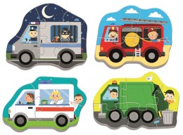 Moje Pierwsze Puzzle Pojazdy Zawody Baby 2+ Trefl