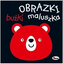 Obrazki Maluszka Buźki Książeczka Kontrastowa