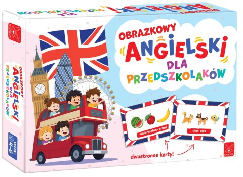 Obrazkowy angielski dla przedszkolaków Kangur 4-6 lat