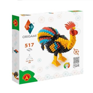 Origami 3D Kogut Alexander Papier Składanie 8+