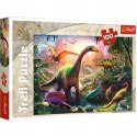 Puzzle 100 Świat Dinozaurów 16277 Dinozaury Trefl