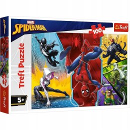 Puzzle 100 elementów Spiderman 16347 Trefl