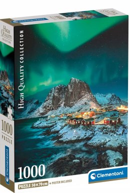 Puzzle 1000 elementów 39775 Lofoten Islands Compact Clementoni