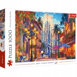 Puzzle 1000 elementów Barcelona Hiszpania 10793 Trefl Sagrada Familia