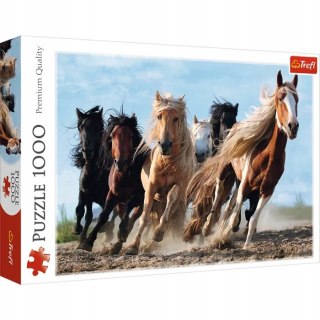 Puzzle 1000 elementów Galopujące konie 10446 Trefl