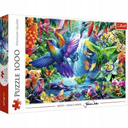 Puzzle 1000 elementów Kolibry w tropikach 10880 Trefl