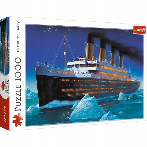 Puzzle 1000 elementów Titanic 10080 Trefl